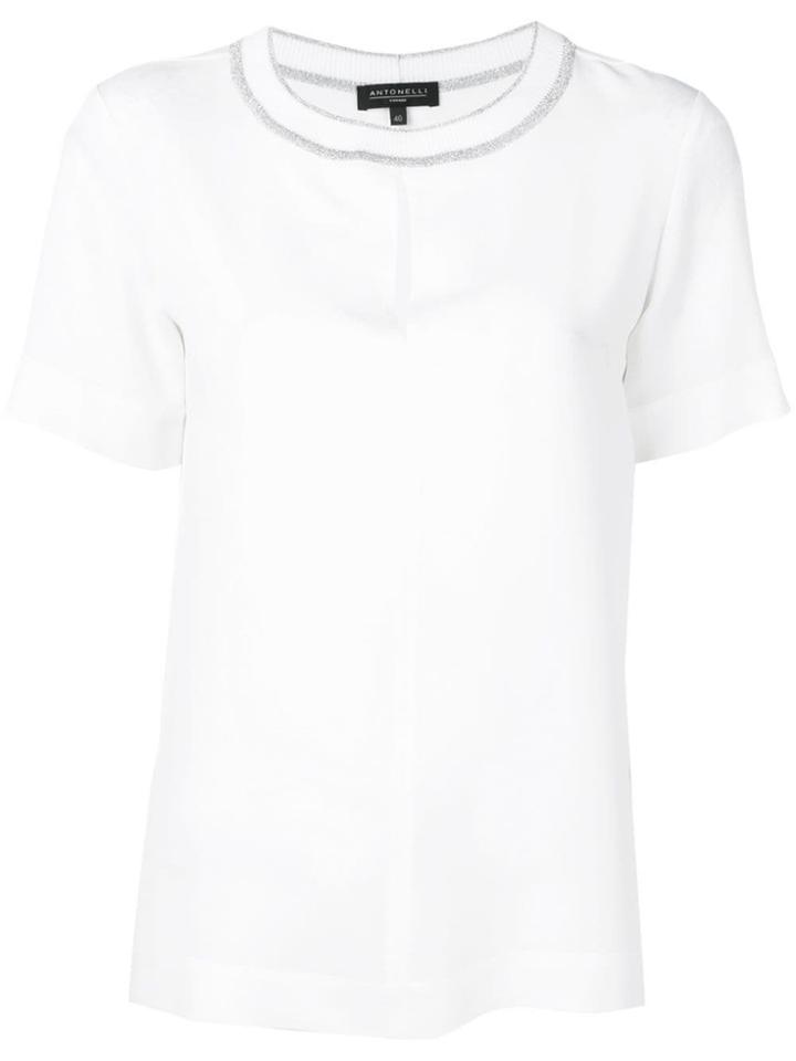 Antonelli Loose Fit Top - White