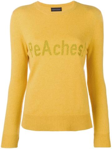 Cashmere In Love Cashmere Peaches! Jumper - Yellow