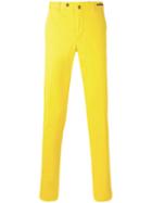 Pt01 - Slim-fit Trousers - Men - Cotton/spandex/elastane - 46, Yellow/orange, Cotton/spandex/elastane