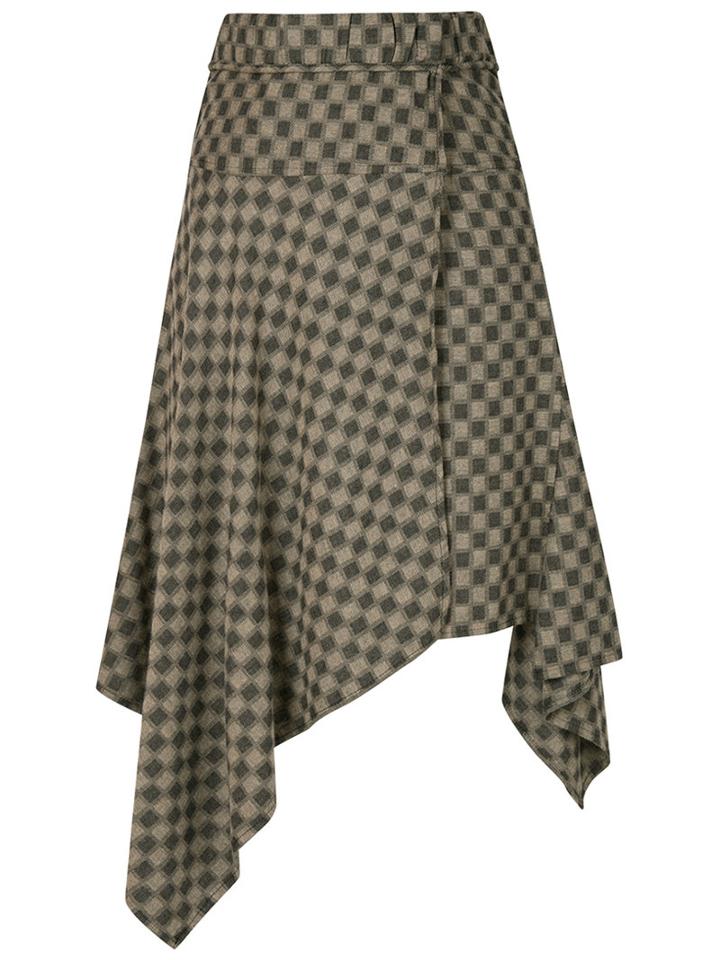 Lilly Sarti - Checked Shirt - Women - Cotton - 40, Grey, Cotton
