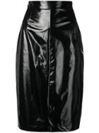 Nº21 Fitted Pencil Skirt - Black