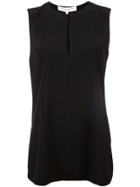 Carolina Herrera Hey-hole Blouse - Black
