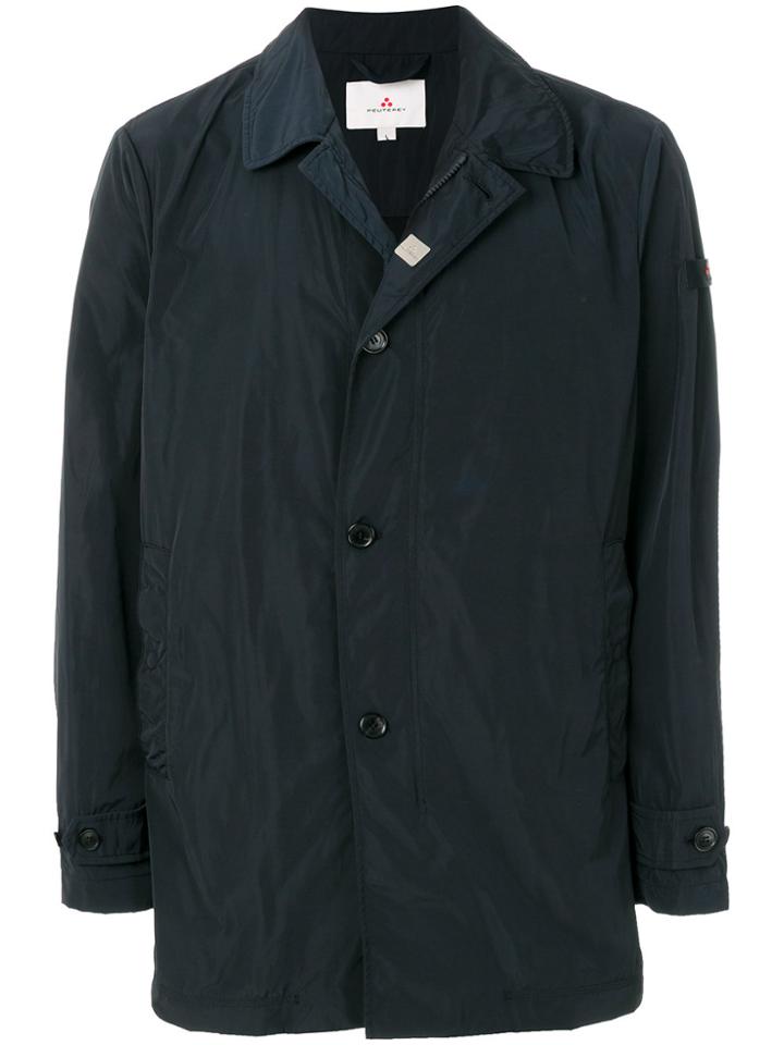 Peuterey Off-center Buttoned Jacket - Blue