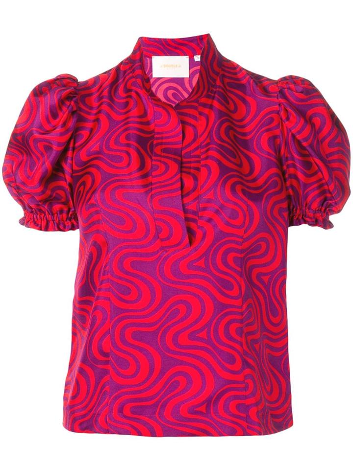 La Doublej Shortcake Shirt - Red