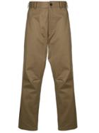 Comme Des Garçons Shirt Straight-leg Chinos - Brown