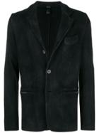 Avant Toi Classic Fitted Blazer - Black