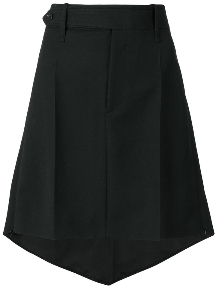 Joseph Asymmetric High Waisted Shirt - Black