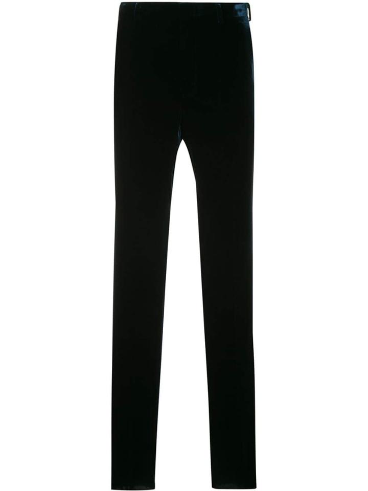 Loveless Velvet Trousers - Blue