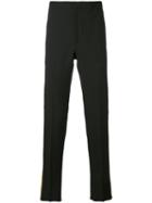 Alexander Mcqueen - Tailored Trousers - Men - Silk/wool - 48, Black, Silk/wool