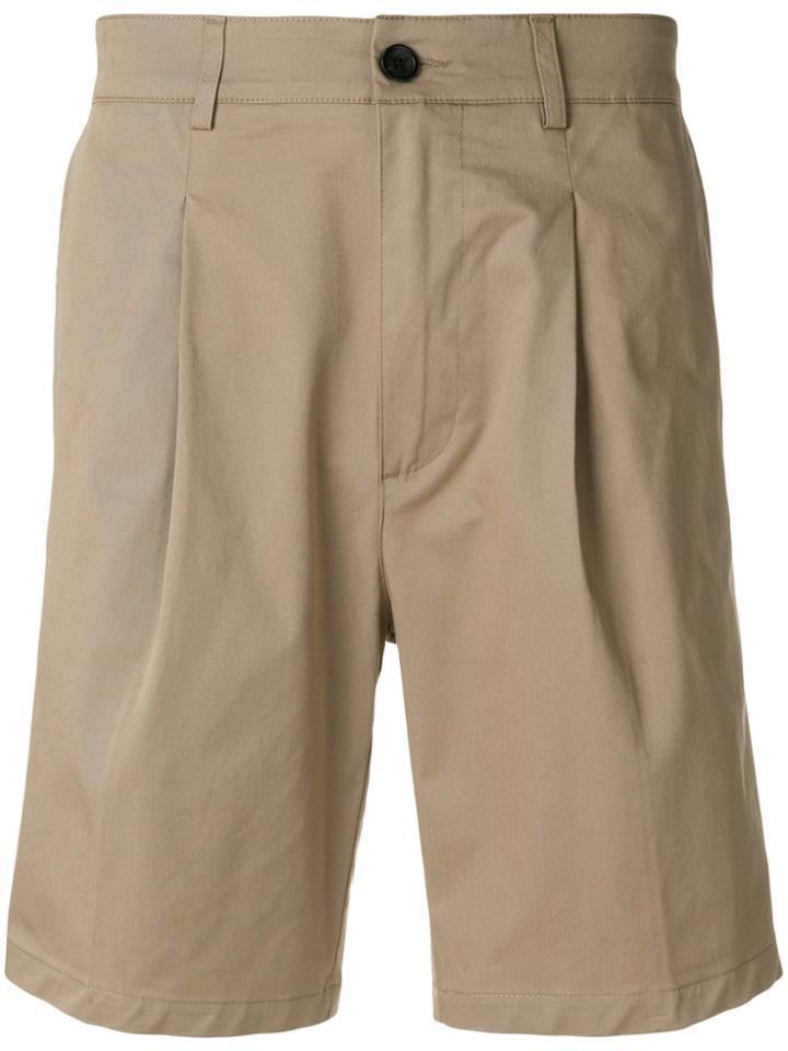 Department 5 Stretch Chino Shorts - Nude & Neutrals
