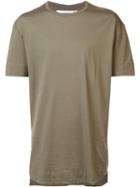 Zanerobe 't1-1' Plain T-shirt, Men's, Size: Xl, Green, Cotton
