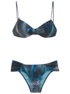 Lygia & Nanny Printed Vitória Bikini Set - Blue
