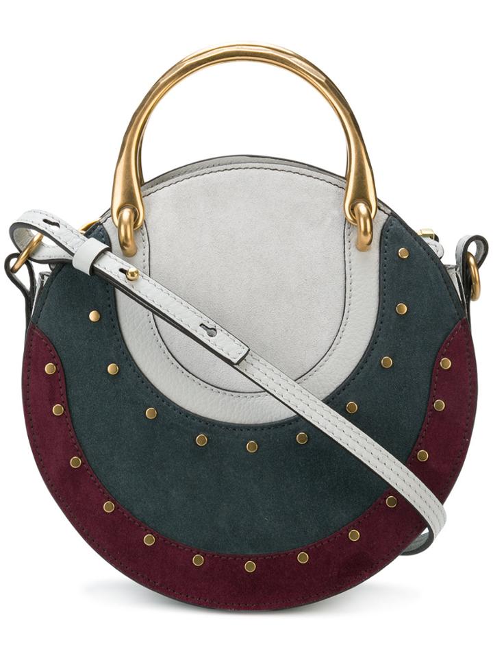 Chloé Small Pixie Shoulder Bag - Grey