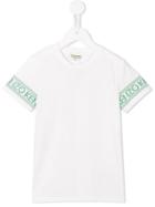 Kenzo Kids Logo Printed Sleeve T-shirt