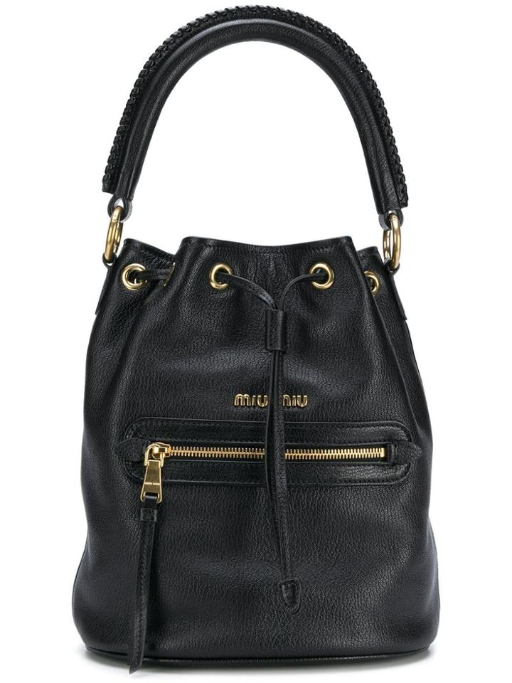 Miu Miu 5be0272ajbf0002 - Black
