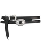 Kate Cate Double Western Belt - Black