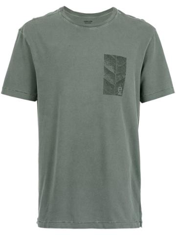 Osklen Leaf Print T-shirt - Green