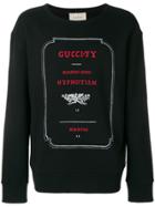Gucci Printed Sweatshirt - Black