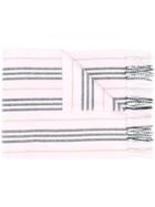 Burberry Cashmere Icon Stripe Scarf - Pink