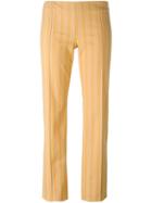Romeo Gigli Vintage Striped Trousers - Yellow & Orange