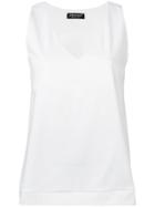 Twin-set V-neck Tank Top - White