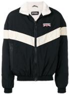 Represent Two-tone Zipped Bomber - Black