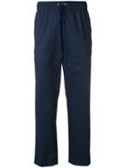 Kenzo Cropped Tapered Trousers - Blue