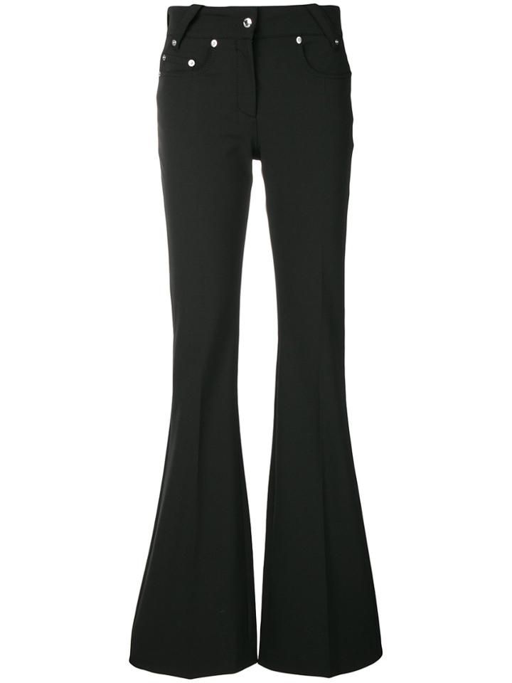 Versus Kick Flared Trousers - Black