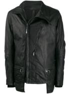Isaac Sellam Experience Depasse Leather Zip Jacket - Black