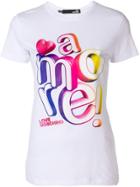 Love Moschino Amore! Classic T-shirt - White
