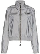 Adam Selman Sport Reflective Sports Style Jacket - Grey