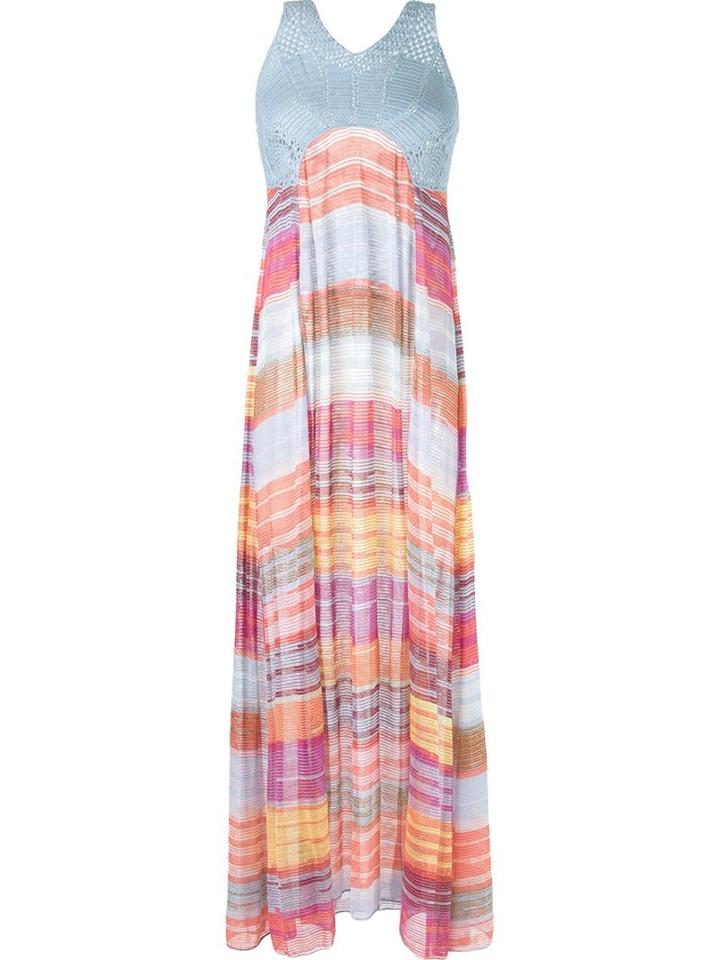Cecilia Prado Knit Maxi Dress, Women's, Size: P, Orange, Viscose/acrylic/polyester