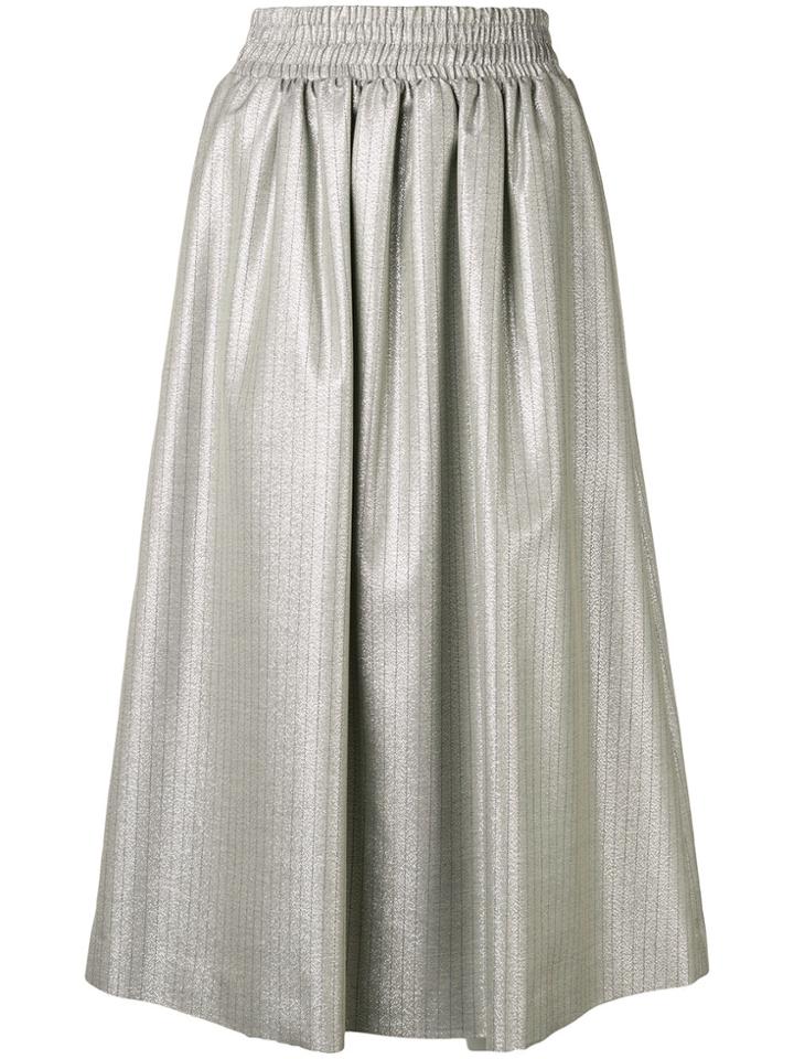 Golden Goose Deluxe Brand Elasticated Waist Skirt - Grey