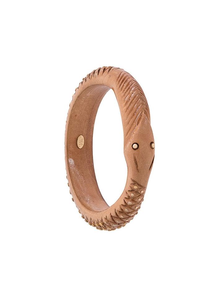 Gas Bijoux Uroborus Bracelet - Brown