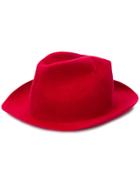 Forte Forte Rabbit Fur Felt Hat - Red