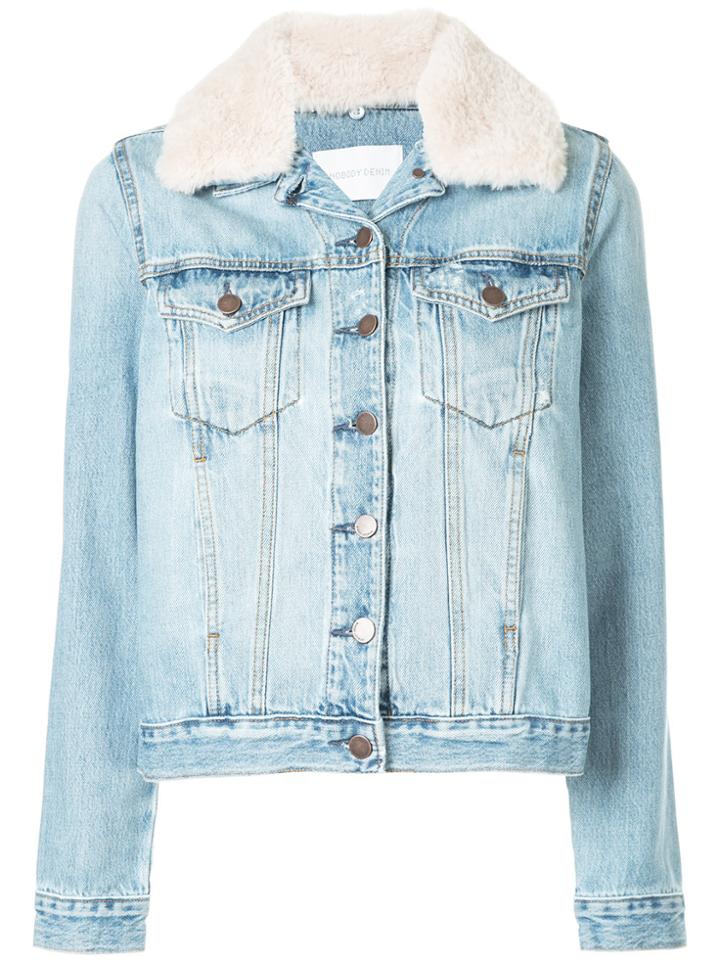 Nobody Denim Fleur Jacket Luxury - Blue
