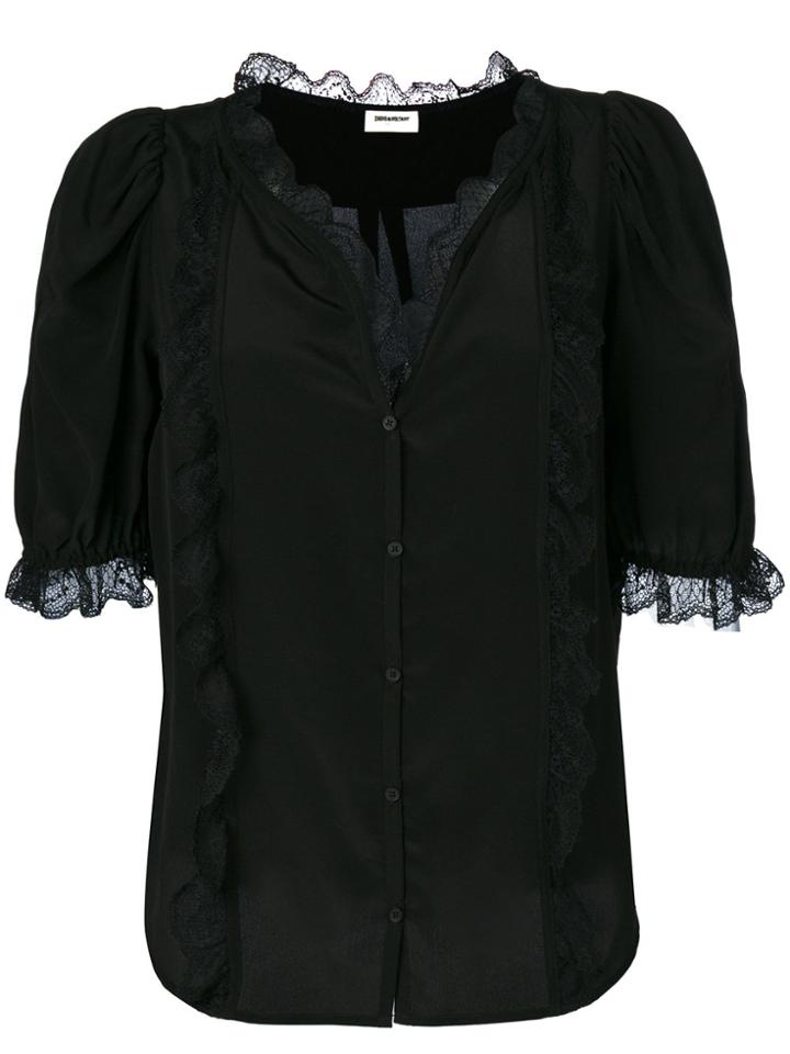 Zadig & Voltaire Theos Deluxe Top - Black