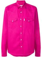 Ami Alexandre Mattiussi Western Shirt - Pink & Purple