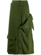 Jacquemus La Jupe Monceau Skirt - Green