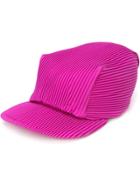 Pleats Please By Issey Miyake Pleated Design Cat - Purple
