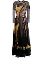 Temperley London Opera Sleeve Gown - Black