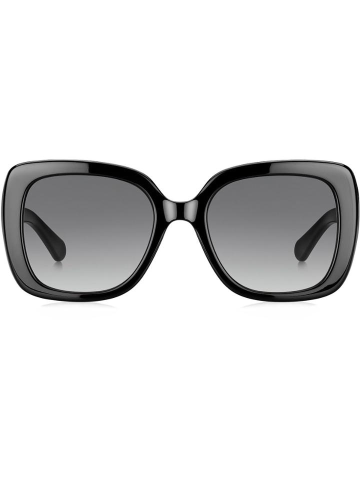 Kate Spade Oversized Square Frame Sunglasses - Black