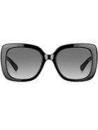 Kate Spade Oversized Square Frame Sunglasses - Black