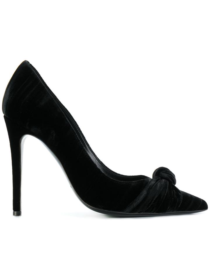 Deimille Bow Detail Pumps - Black