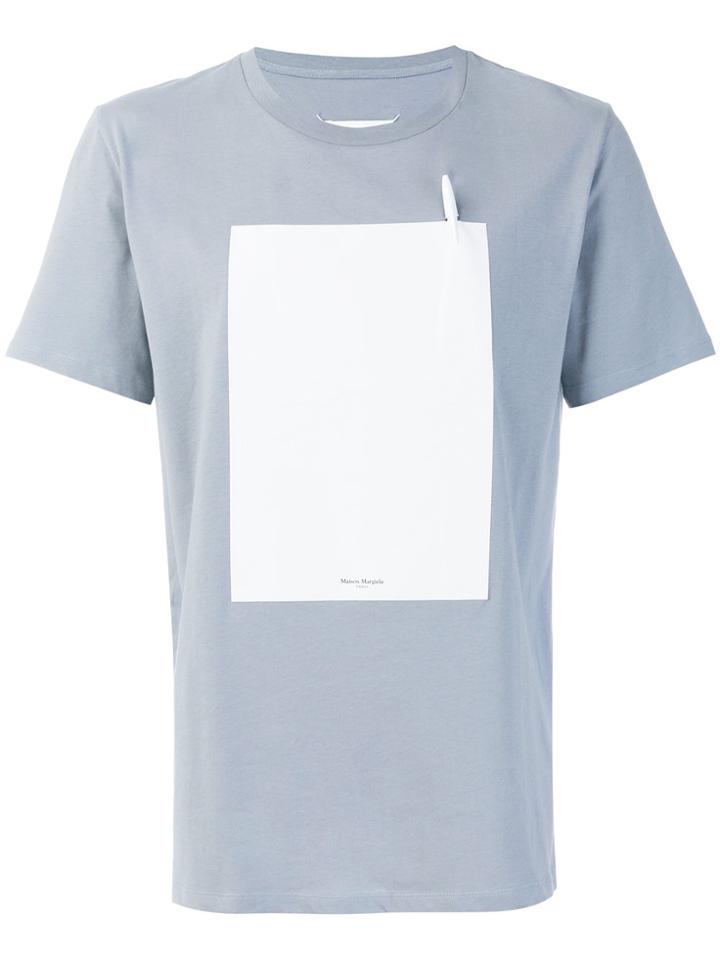 Maison Margiela Removable Pen T-shirt - Blue