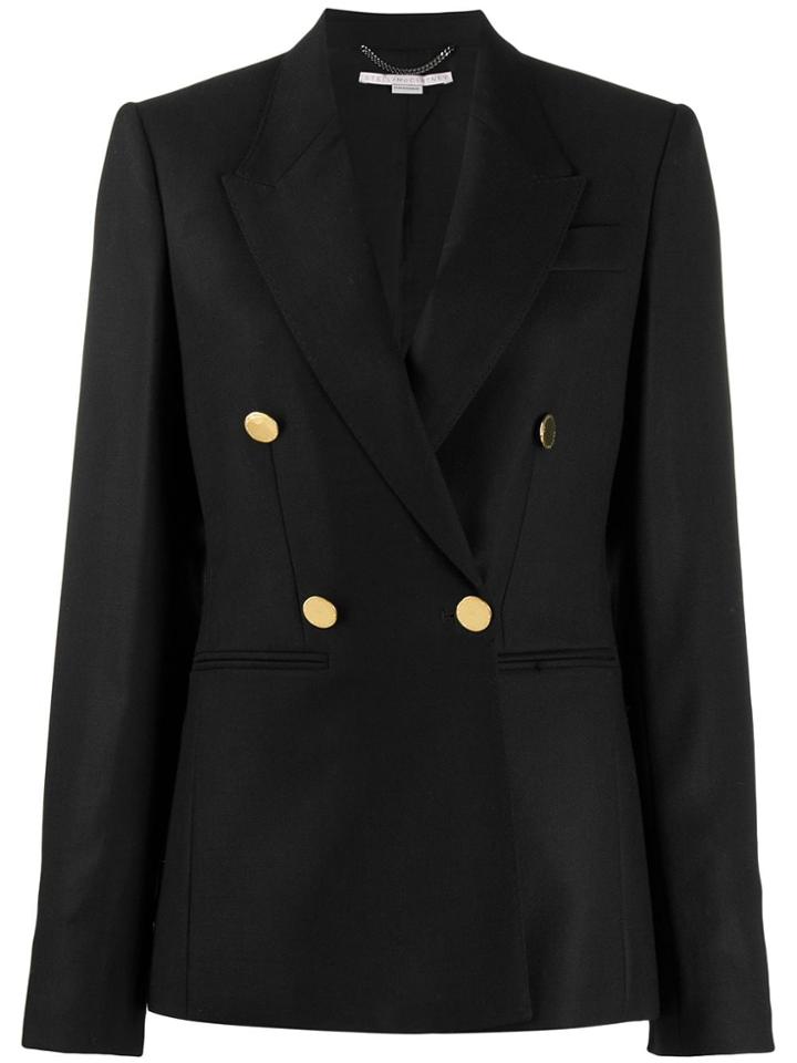 Stella Mccartney Beaufort Double Breasted Blazer - Black