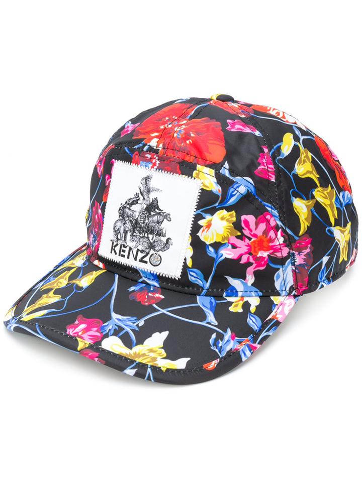 Kenzo Wild Flowers Cap - Black