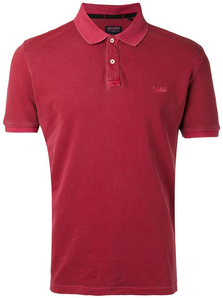 Woolrich - Classic Polo Shirt - Men - Cotton/elastodiene - Xxl, Red, Cotton/elastodiene