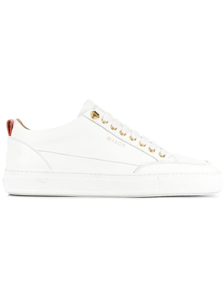 Mason Garments Low Top Sneakers - White