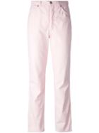 Escada Vintage High Waist Jeans, Women's, Size: 34, Pink/purple